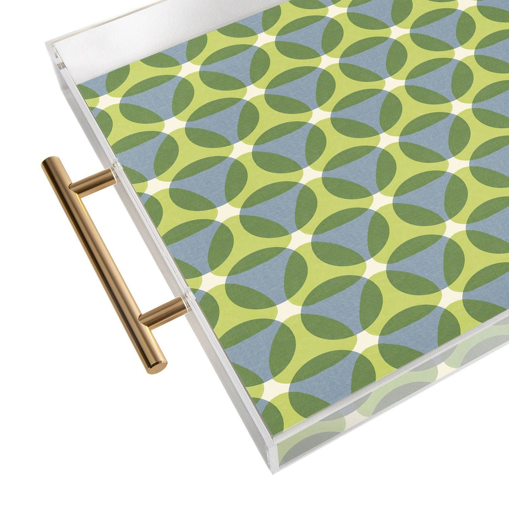 Marta Barragan Camarasa Stylish Retro Circle Acrylic Tray
