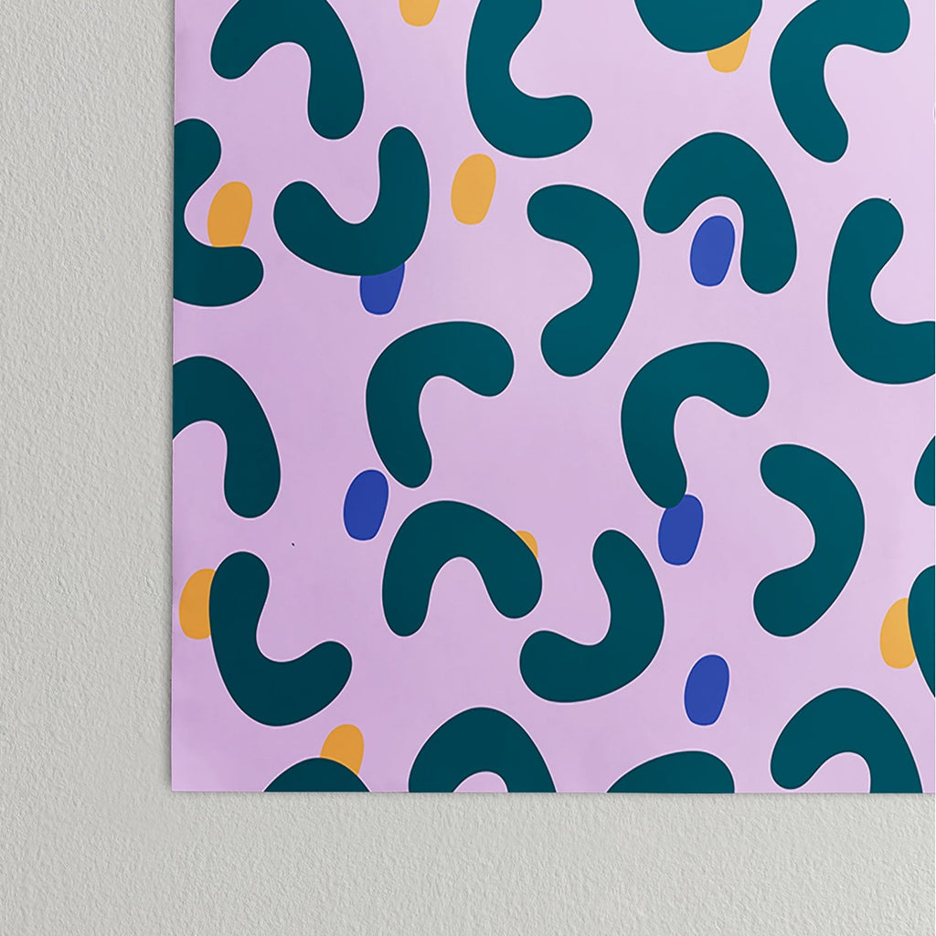 Camilla Foss Pebbles Mix Poster