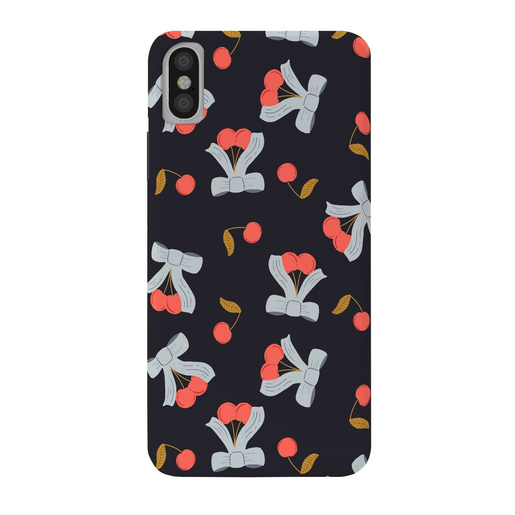 Jennifer Labre Cherries and Bows Phone Case