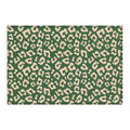 Avenie BR Cheetah Print In Green Outdoor Rug