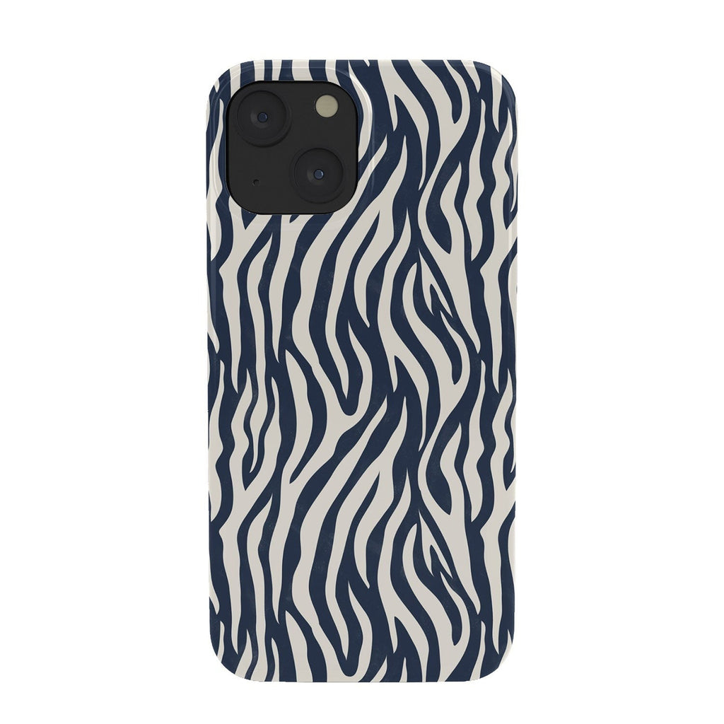 Avenie BR Navy Tiger Stripes Phone Case