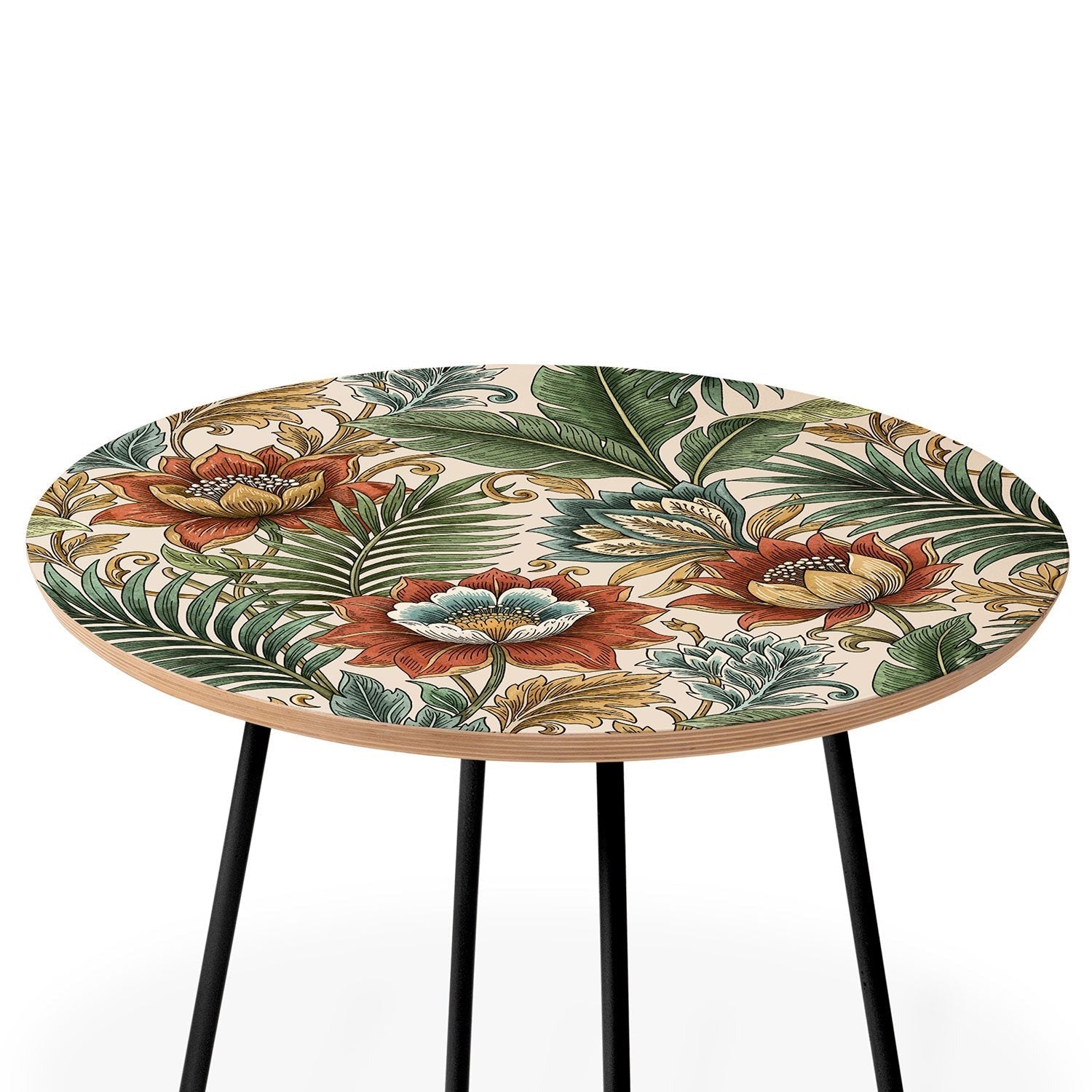 Marta Barragan Camarasa Retro Jungle Garden Round Side Table