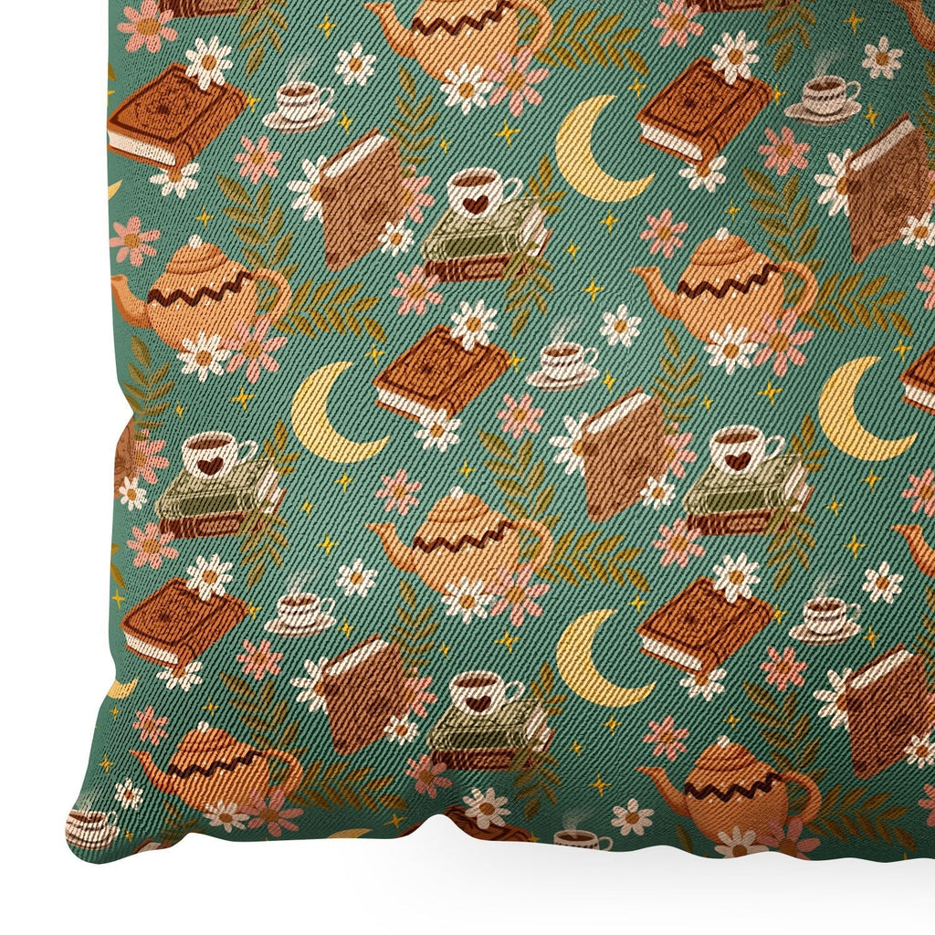 Avenie Moonlit Reading Nook I Floor Pillow Square