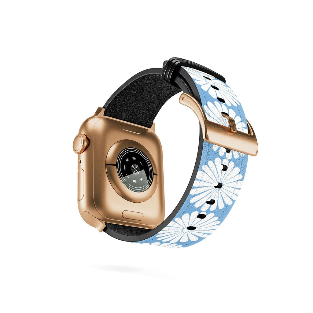 Colour Poems Retro Daisy XII Apple Watch Band