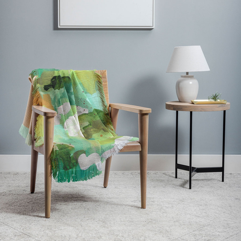 Laura Fedorowicz Small Steps Everyday Throw Blanket