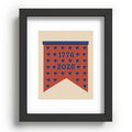 DENY Designs Star Banner Recessed Framing Rectangle