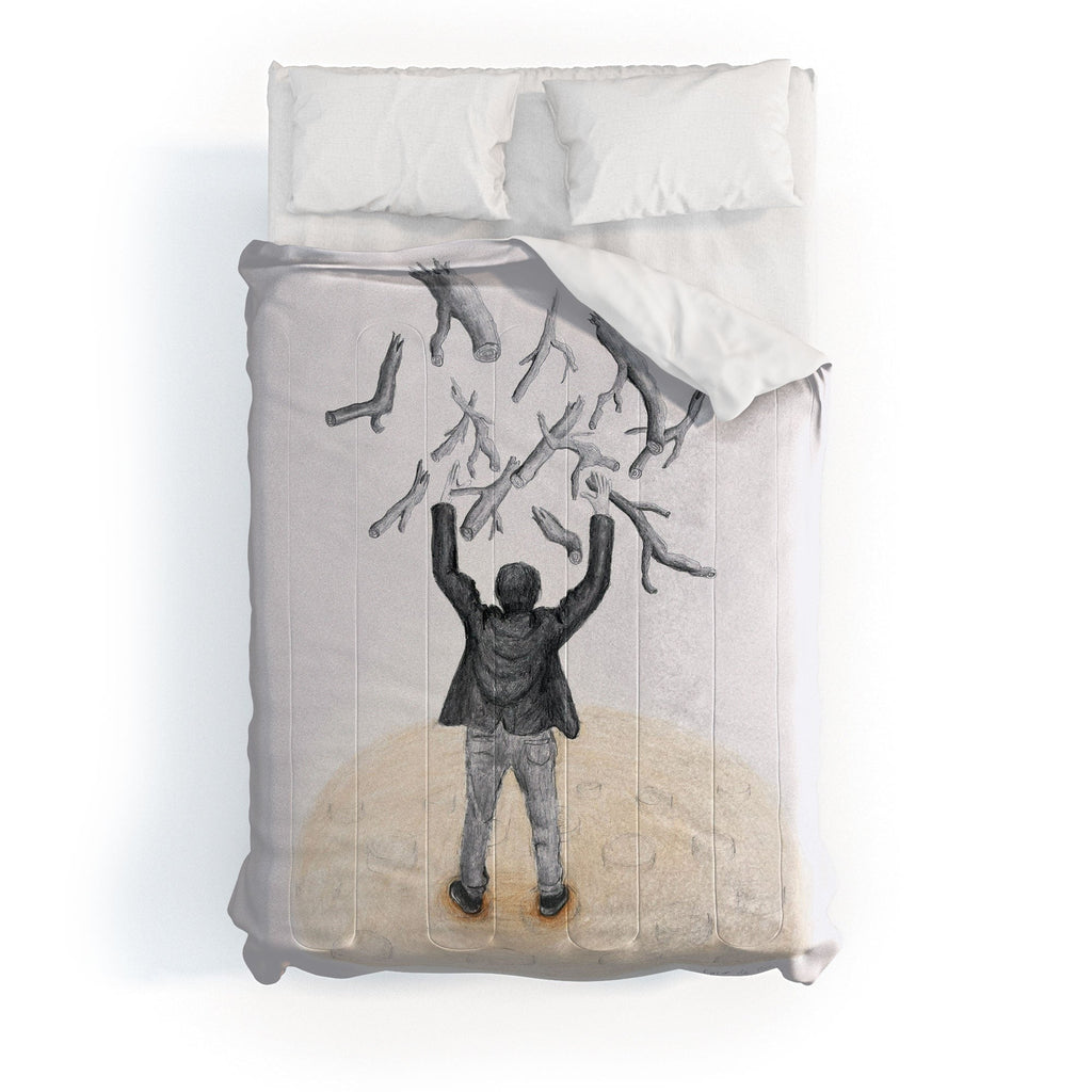 Coco de Paris Wood in the sky Comforter