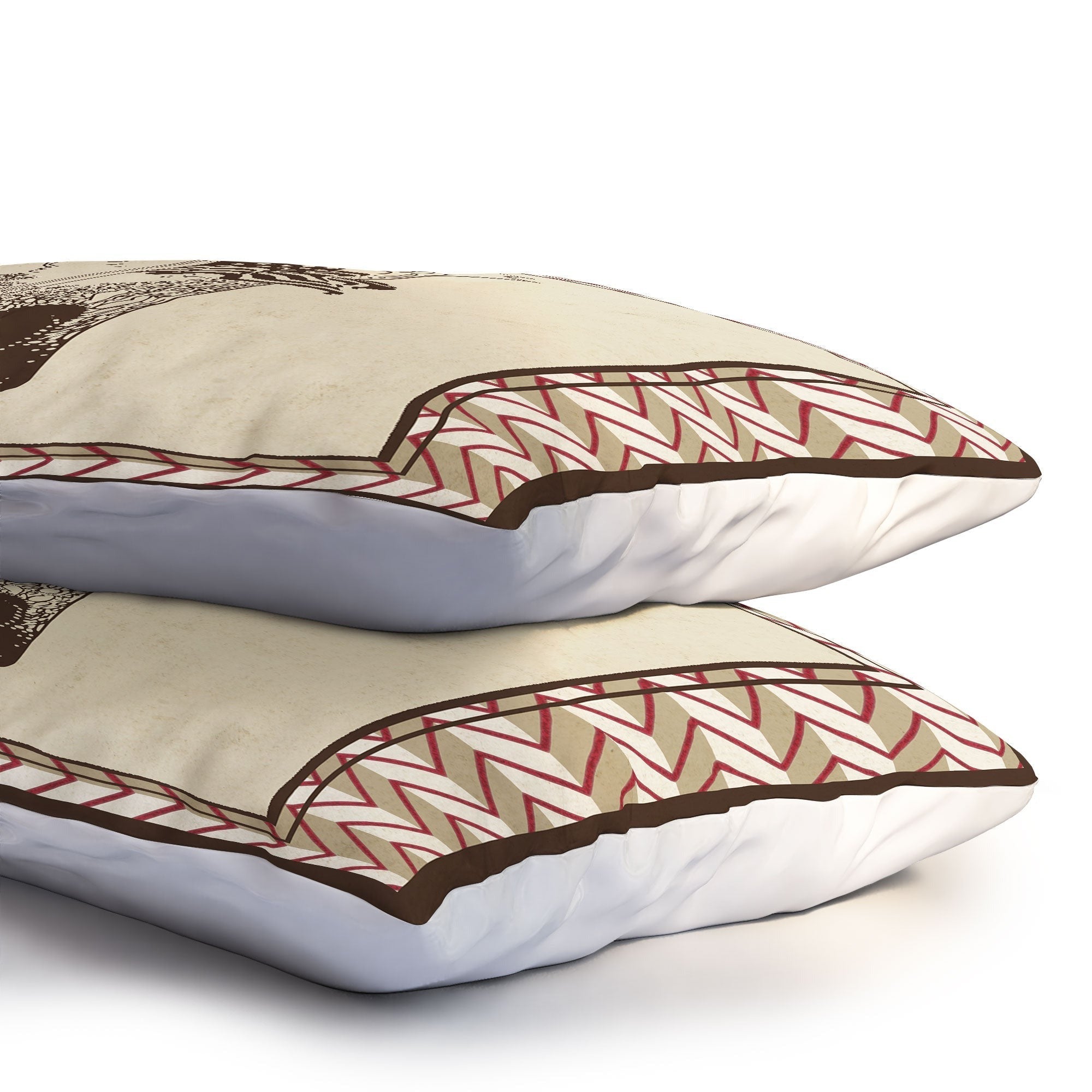 DENY Designs Flag Raisers Striped Square Pillow Shams