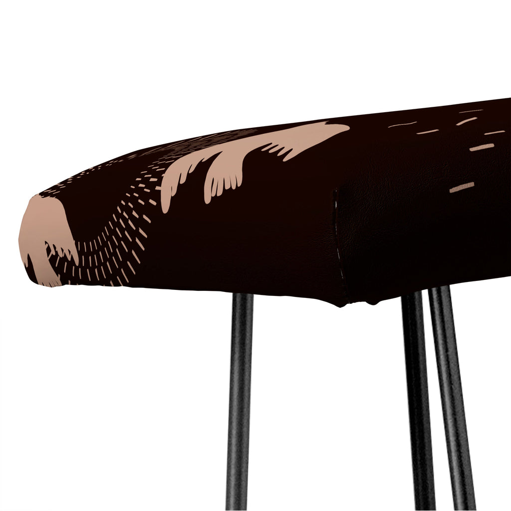 Viviana Gonzalez Espresso caramel Boho birds Bench