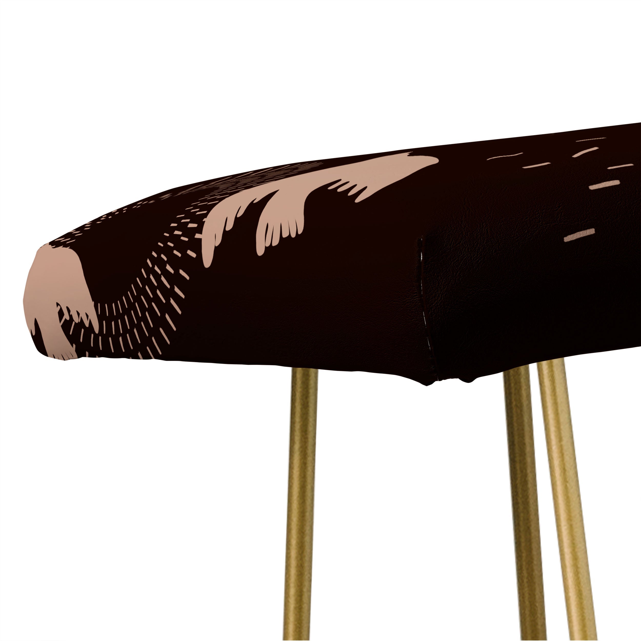 Viviana Gonzalez Espresso caramel Boho birds Bench