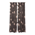 Viviana Gonzalez Espresso caramel Boho birds Sheer Non Repeat