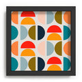Viviana Gonzalez Mid Century Geometric Vibes I Recessed Framing Square