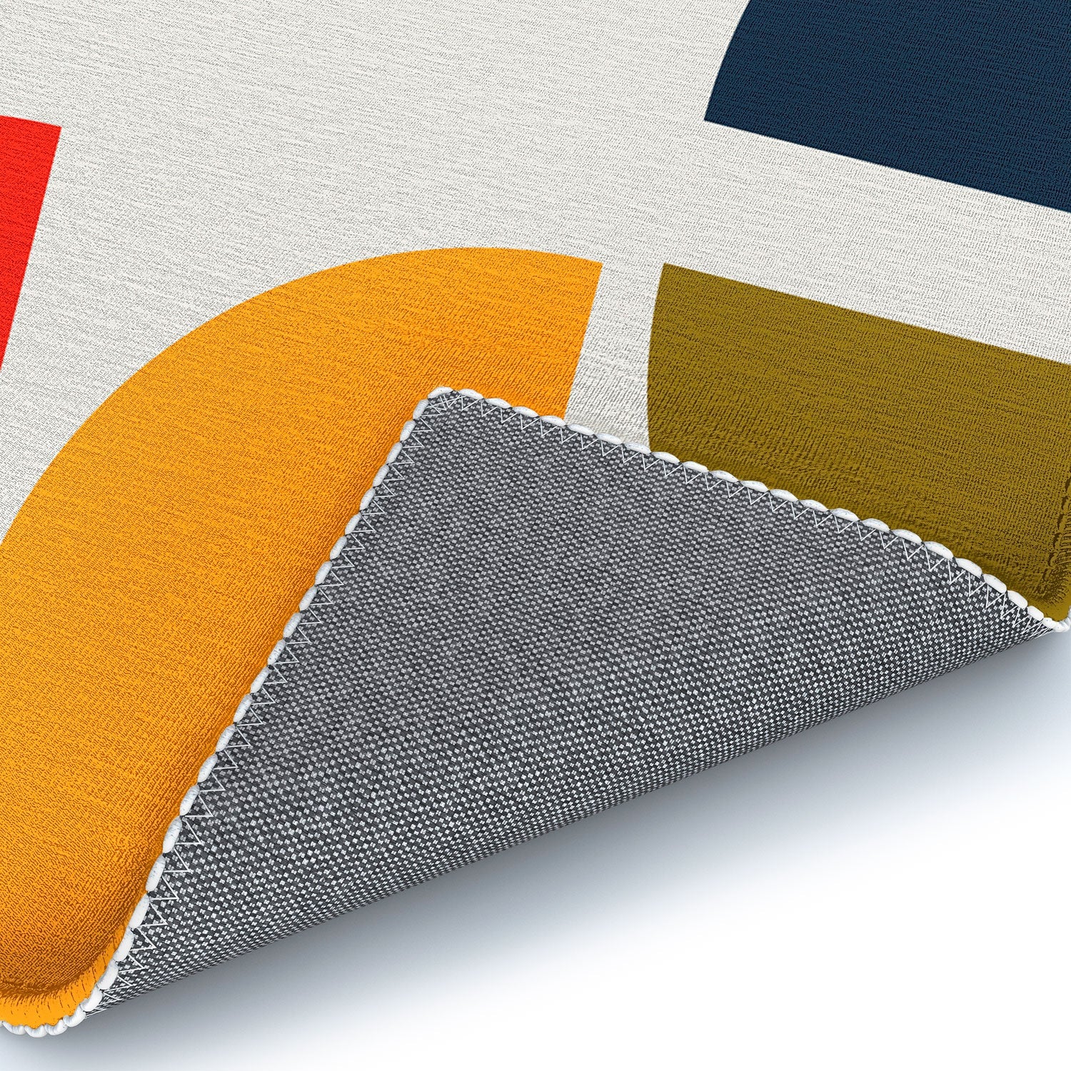 Viviana Gonzalez Mid Century Geometric Vibes I Area Rug