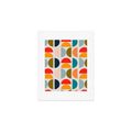Viviana Gonzalez Mid Century Geometric Vibes I Art Print