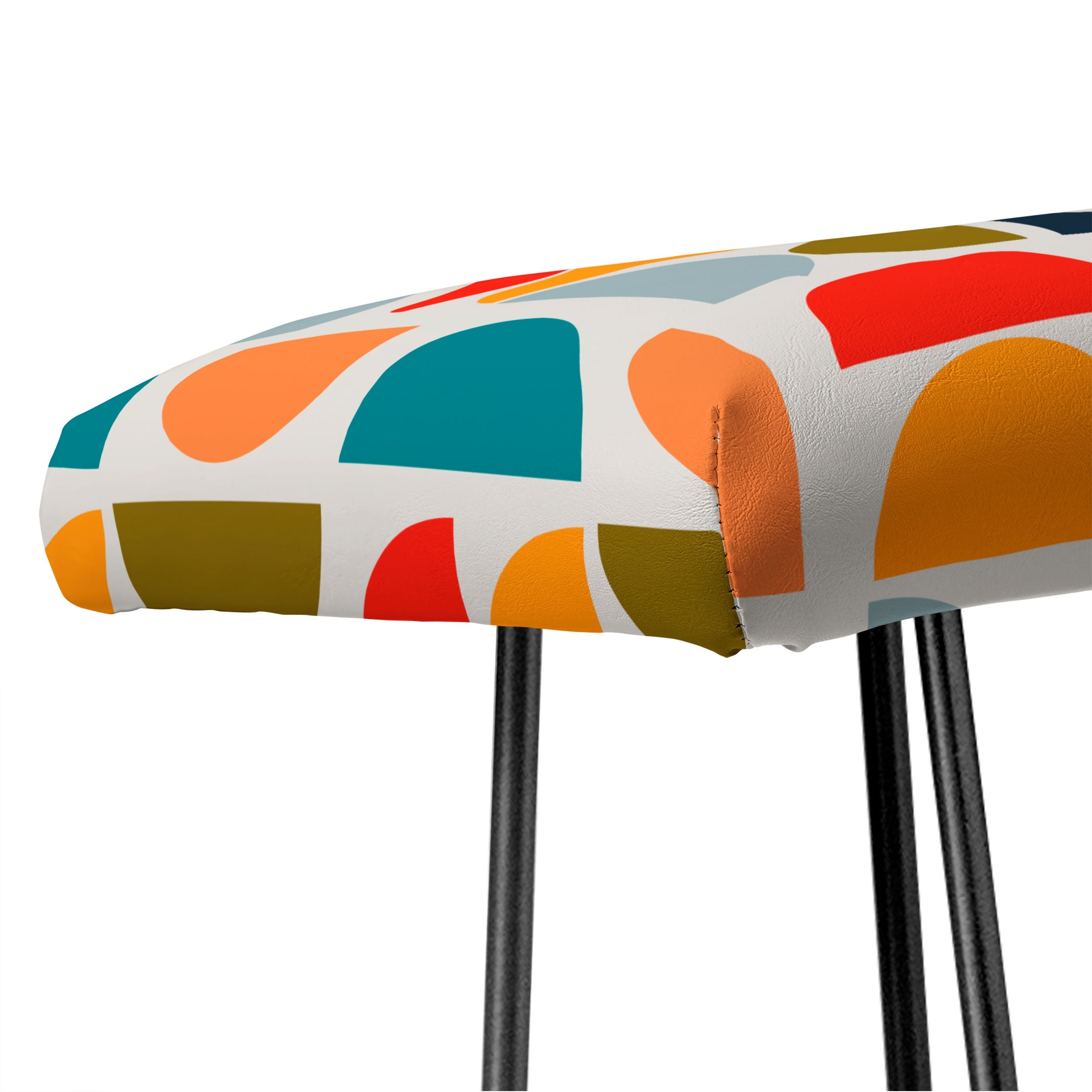 Viviana Gonzalez Mid Century Geometric Vibes I Bench