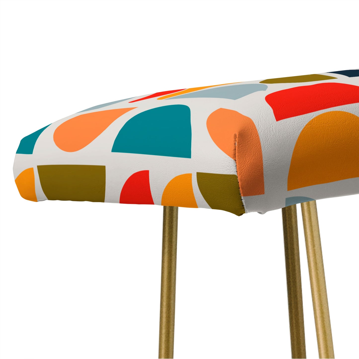 Viviana Gonzalez Mid Century Geometric Vibes I Bench