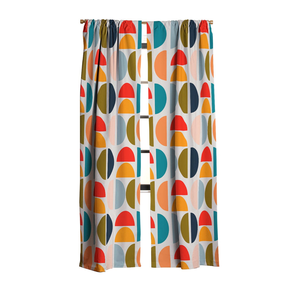 Viviana Gonzalez Mid Century Geometric Vibes I Blackout Non Repeat