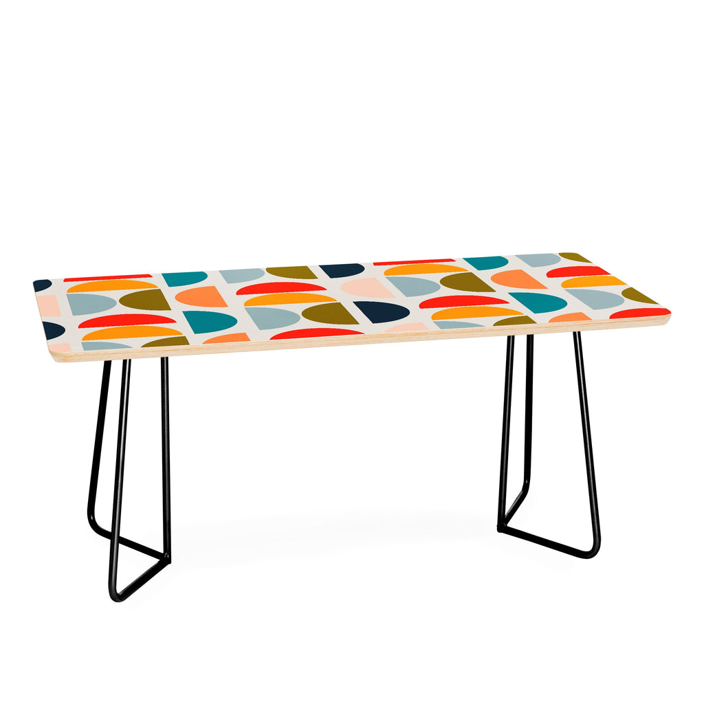 Viviana Gonzalez Mid Century Geometric Vibes I Coffee Table