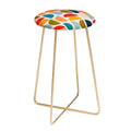 Viviana Gonzalez Mid Century Geometric Vibes I Counter Stool