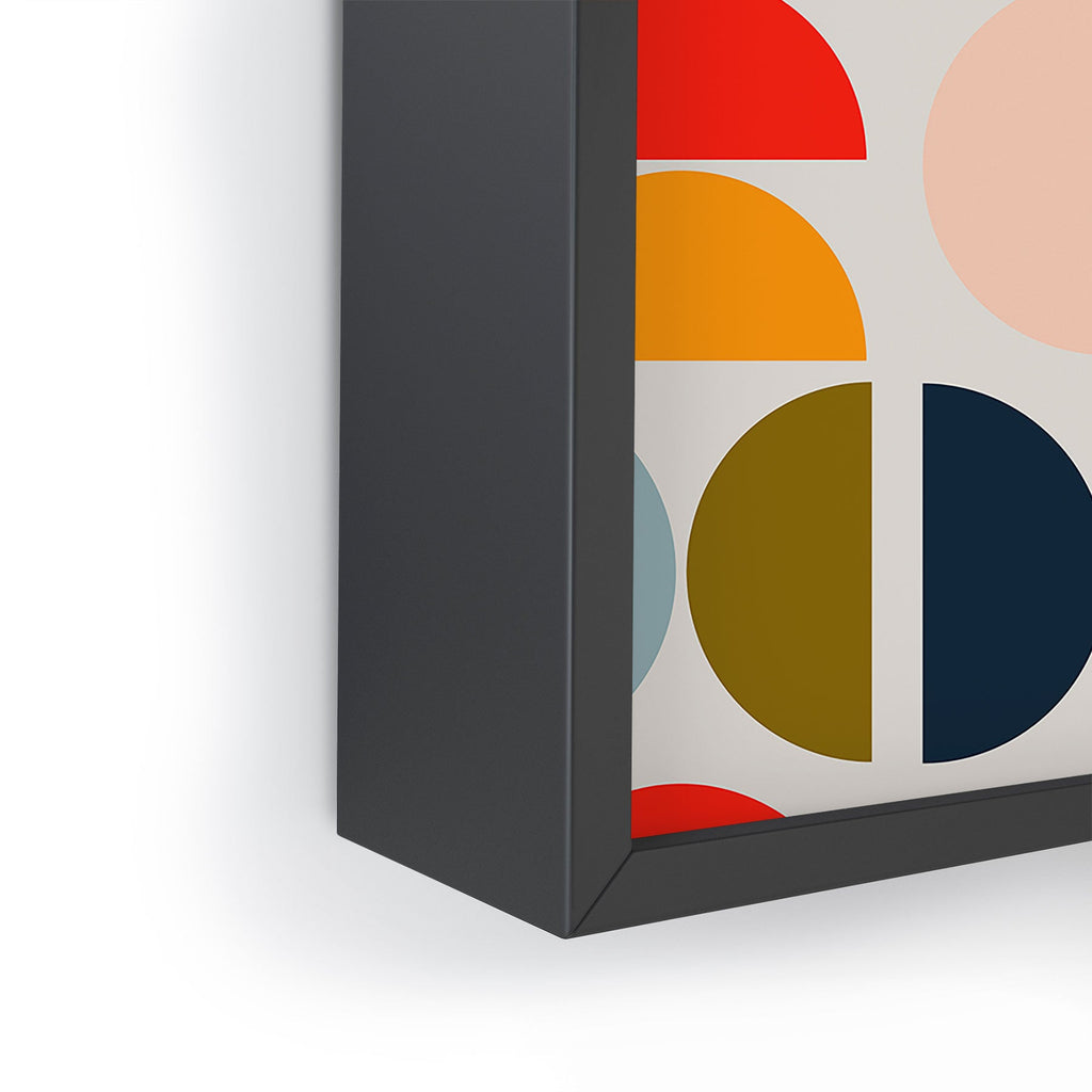 Viviana Gonzalez Mid Century Geometric Vibes I Framed Mini Art Print