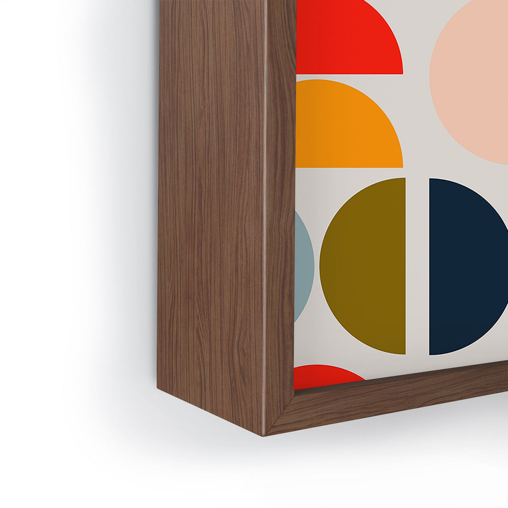 Viviana Gonzalez Mid Century Geometric Vibes I Framed Mini Art Print