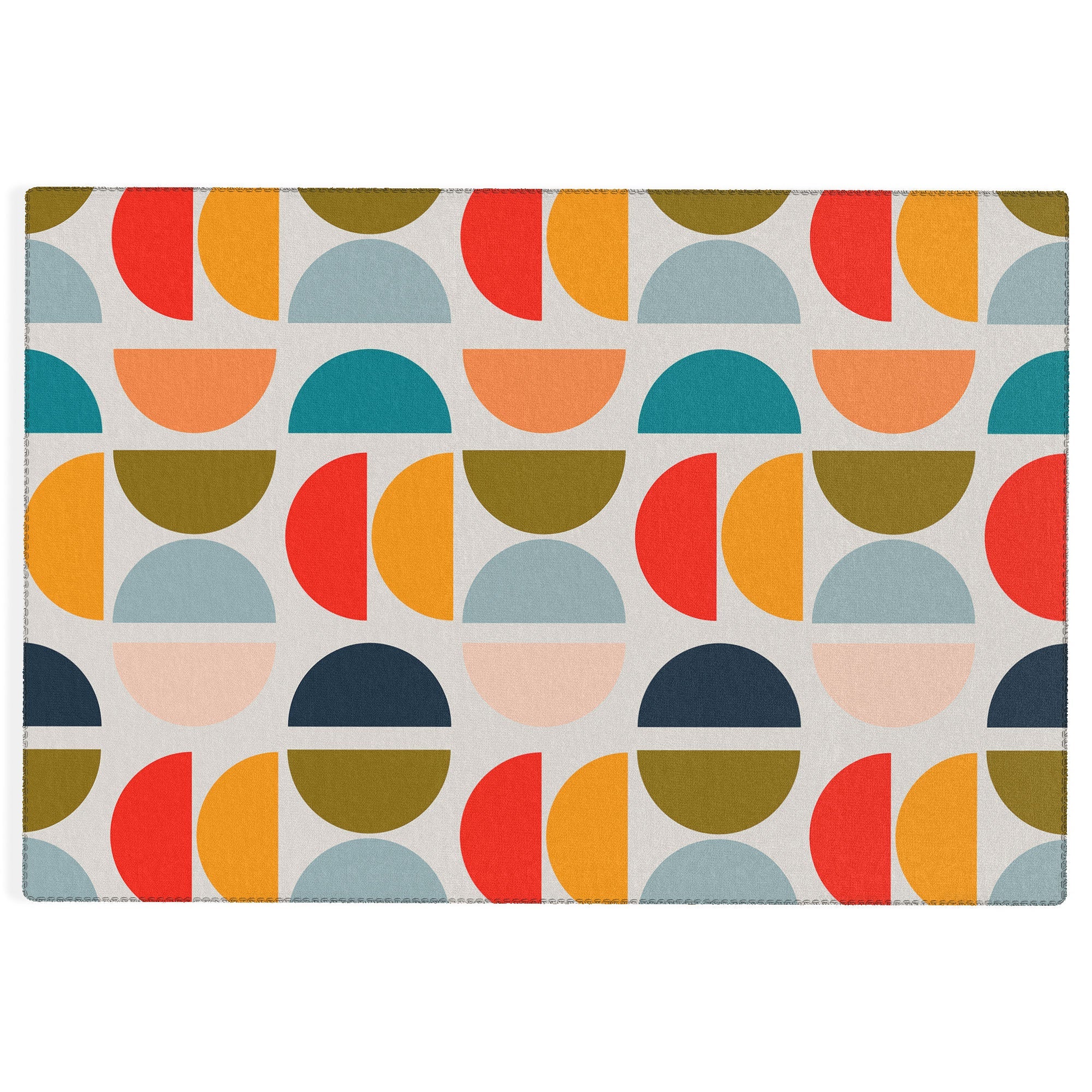 Viviana Gonzalez Mid Century Geometric Vibes I Outdoor Rug