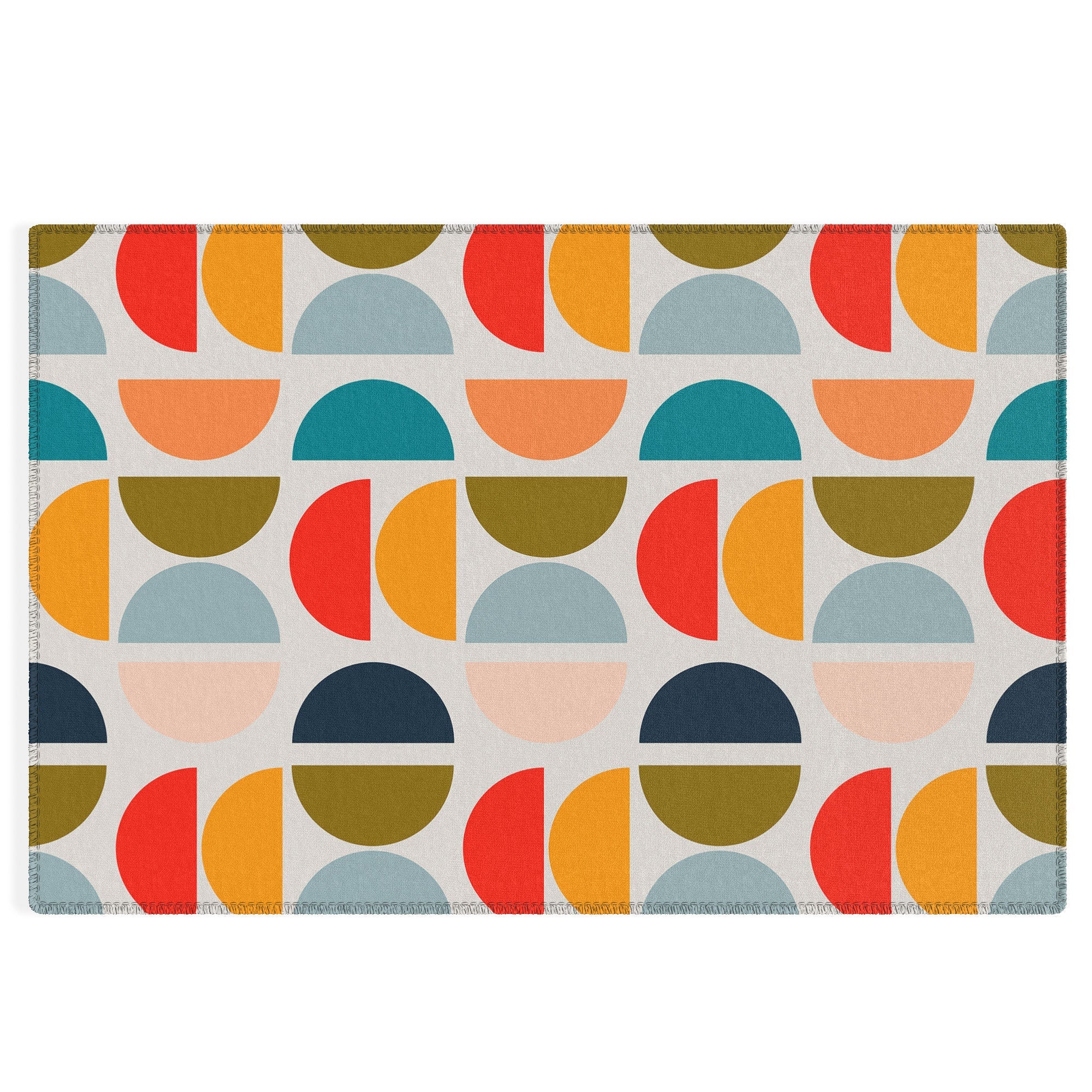 Viviana Gonzalez Mid Century Geometric Vibes I Outdoor Rug