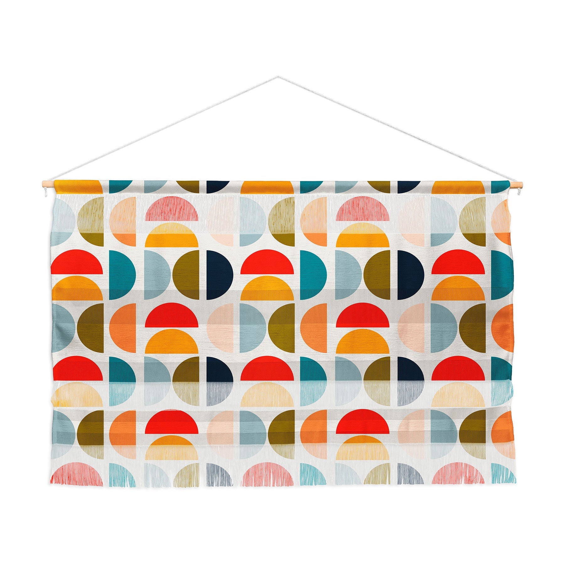 Viviana Gonzalez Mid Century Geometric Vibes I Wall Hanging Landscape