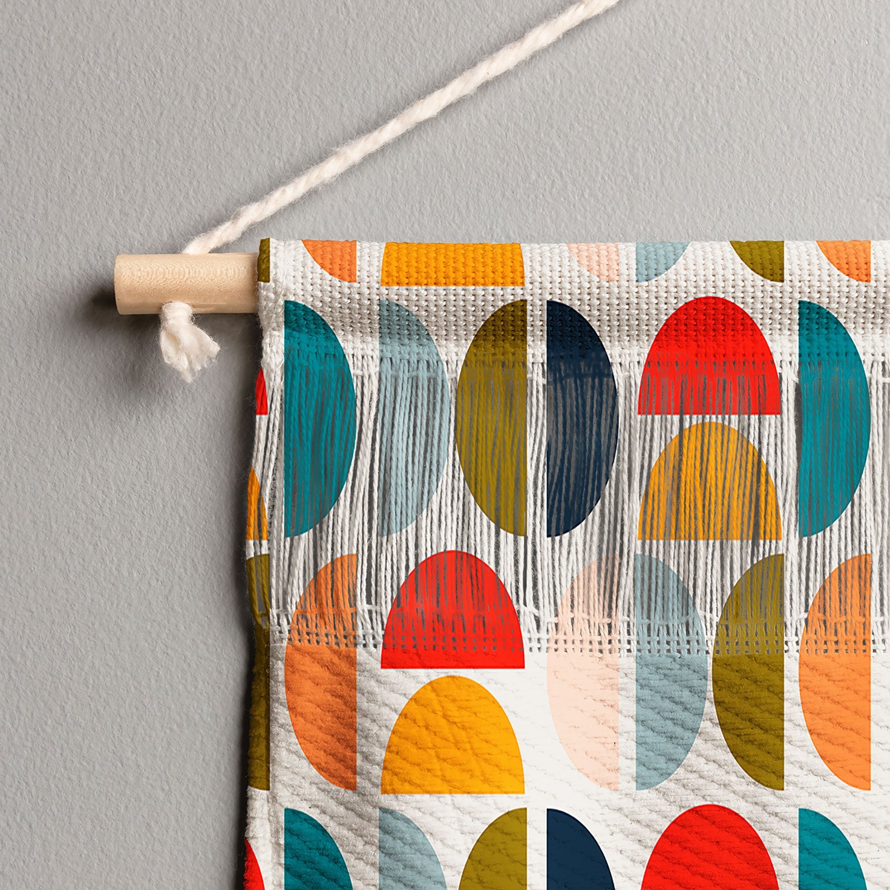Viviana Gonzalez Mid Century Geometric Vibes I Wall Hanging Portrait