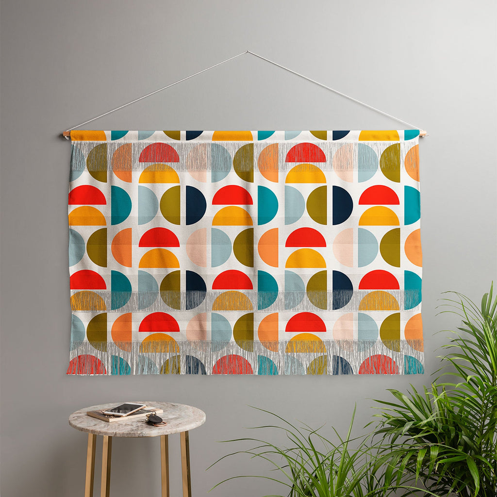 Viviana Gonzalez Mid Century Geometric Vibes I Wall Hanging Landscape