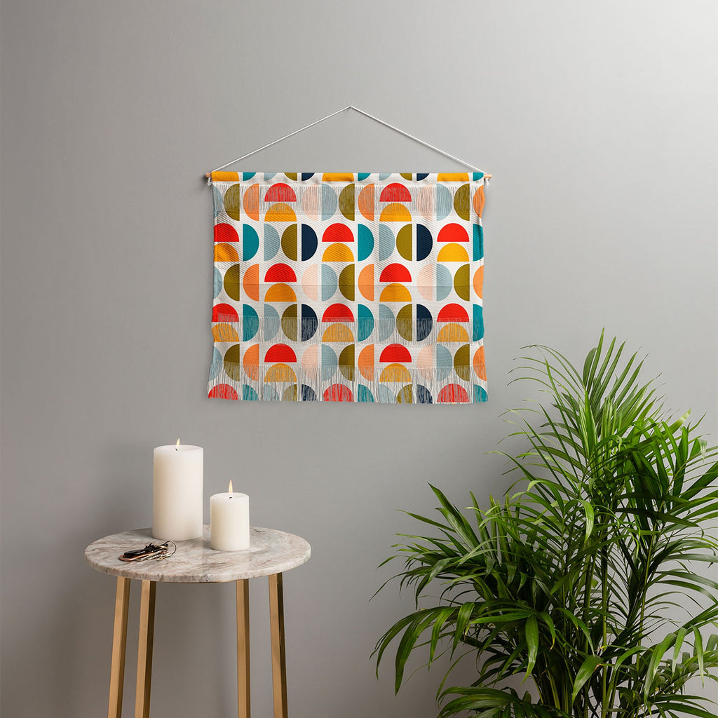 Viviana Gonzalez Mid Century Geometric Vibes I Wall Hanging Landscape