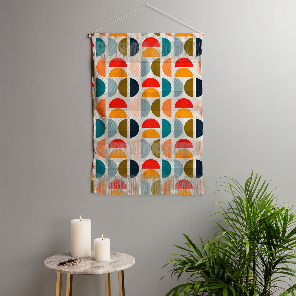 Viviana Gonzalez Mid Century Geometric Vibes I Wall Hanging Portrait
