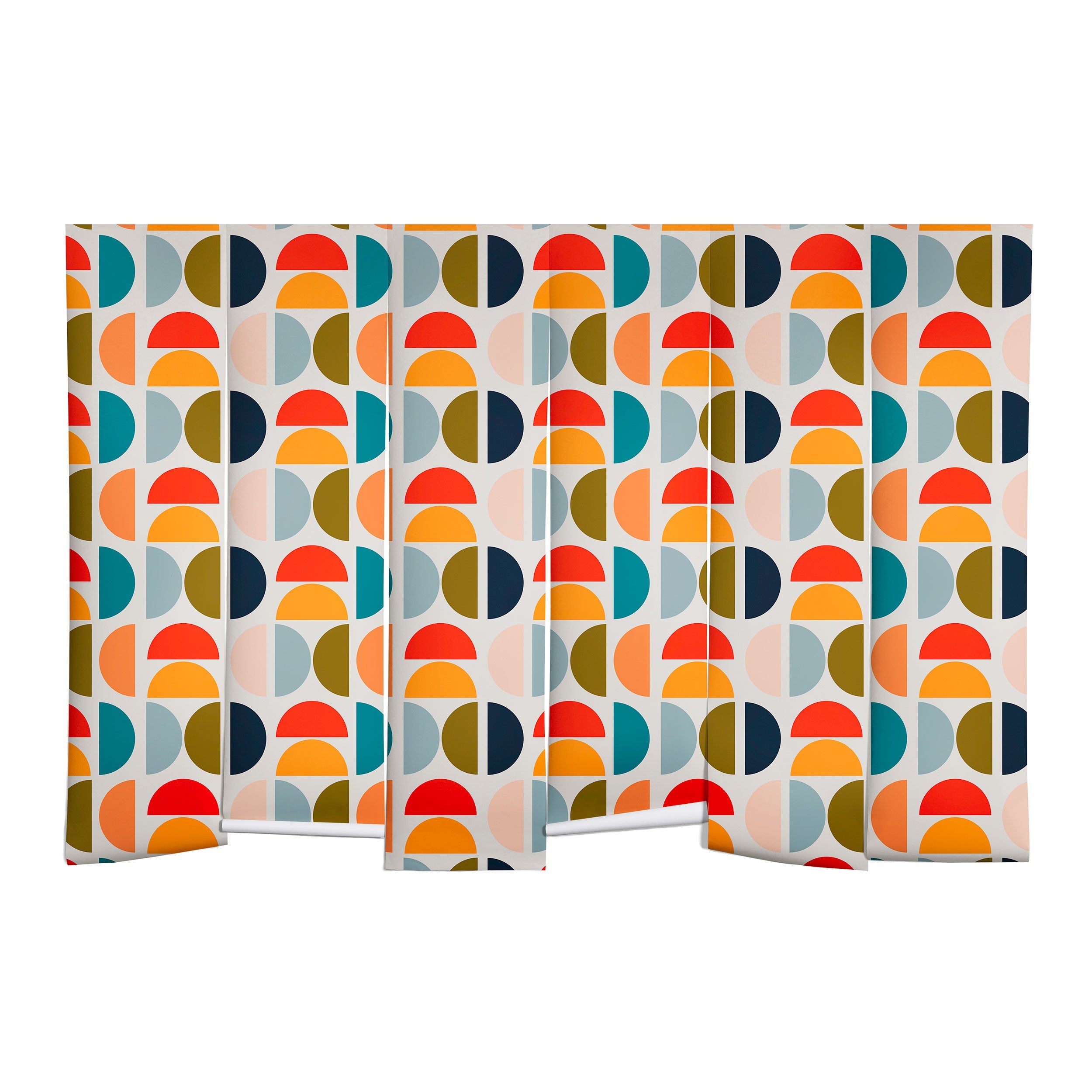 Viviana Gonzalez Mid Century Geometric Vibes I Wall Mural
