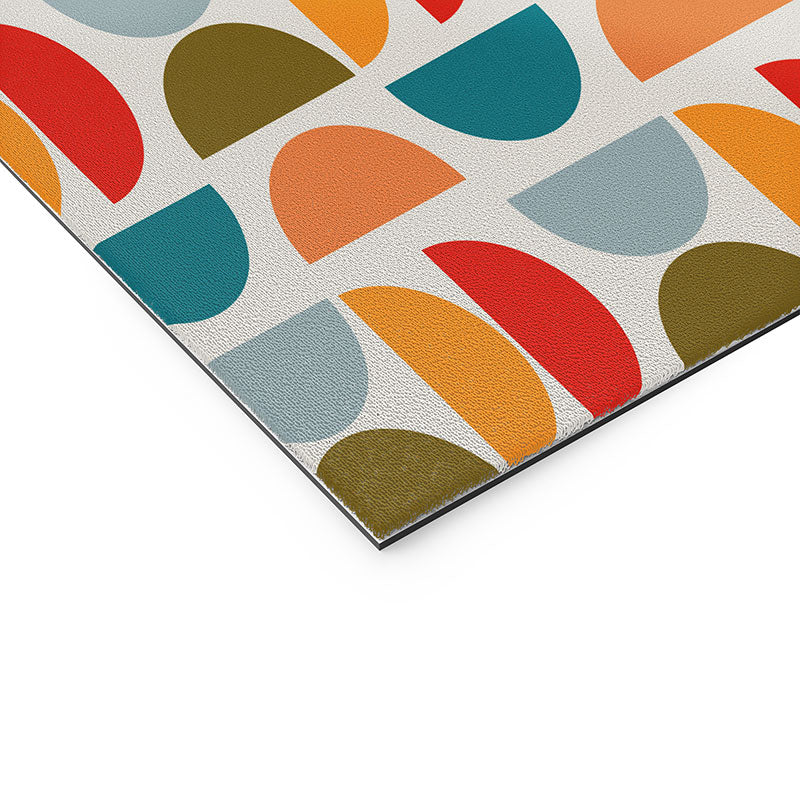 Viviana Gonzalez Mid Century Geometric Vibes I Welcome Mat