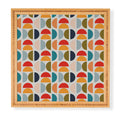 Viviana Gonzalez Mid Century Geometric Vibes I Framed Wall Art