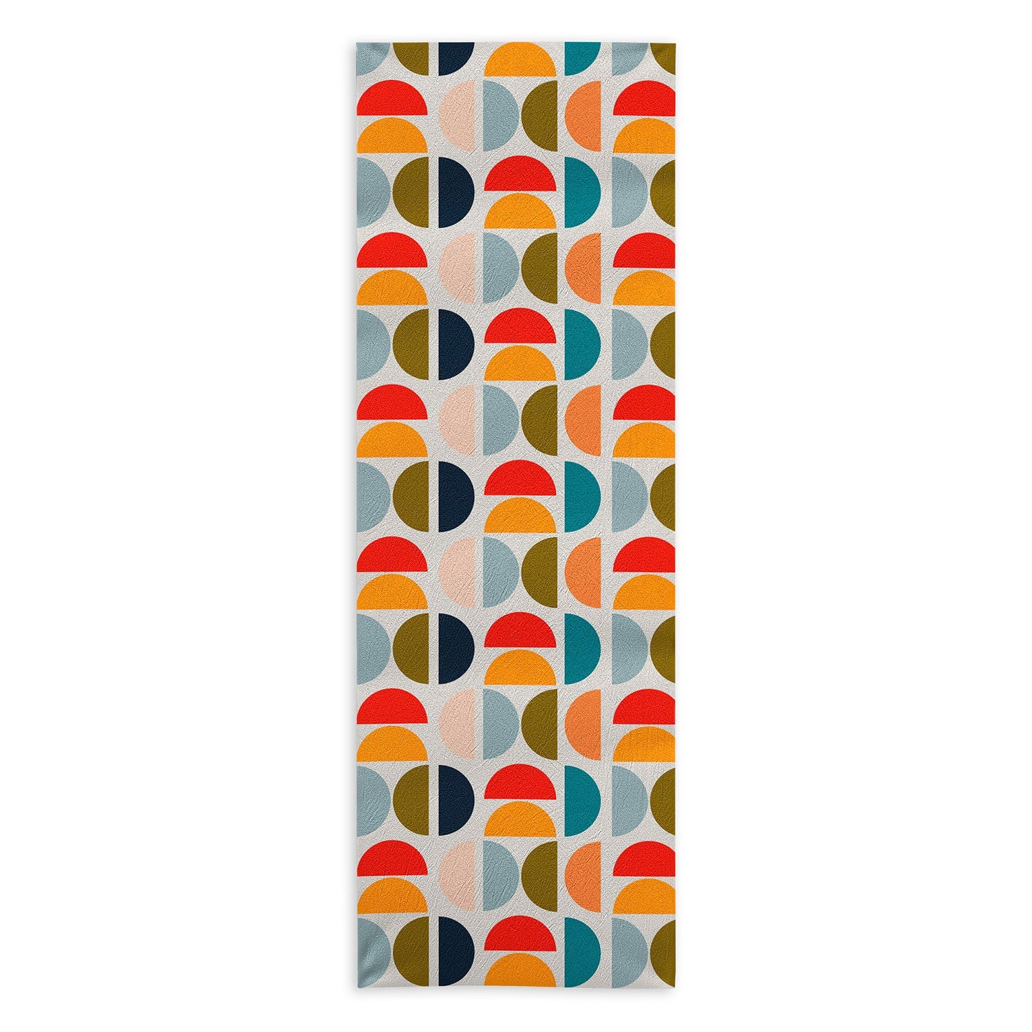 Viviana Gonzalez Mid Century Geometric Vibes I Yoga Towel