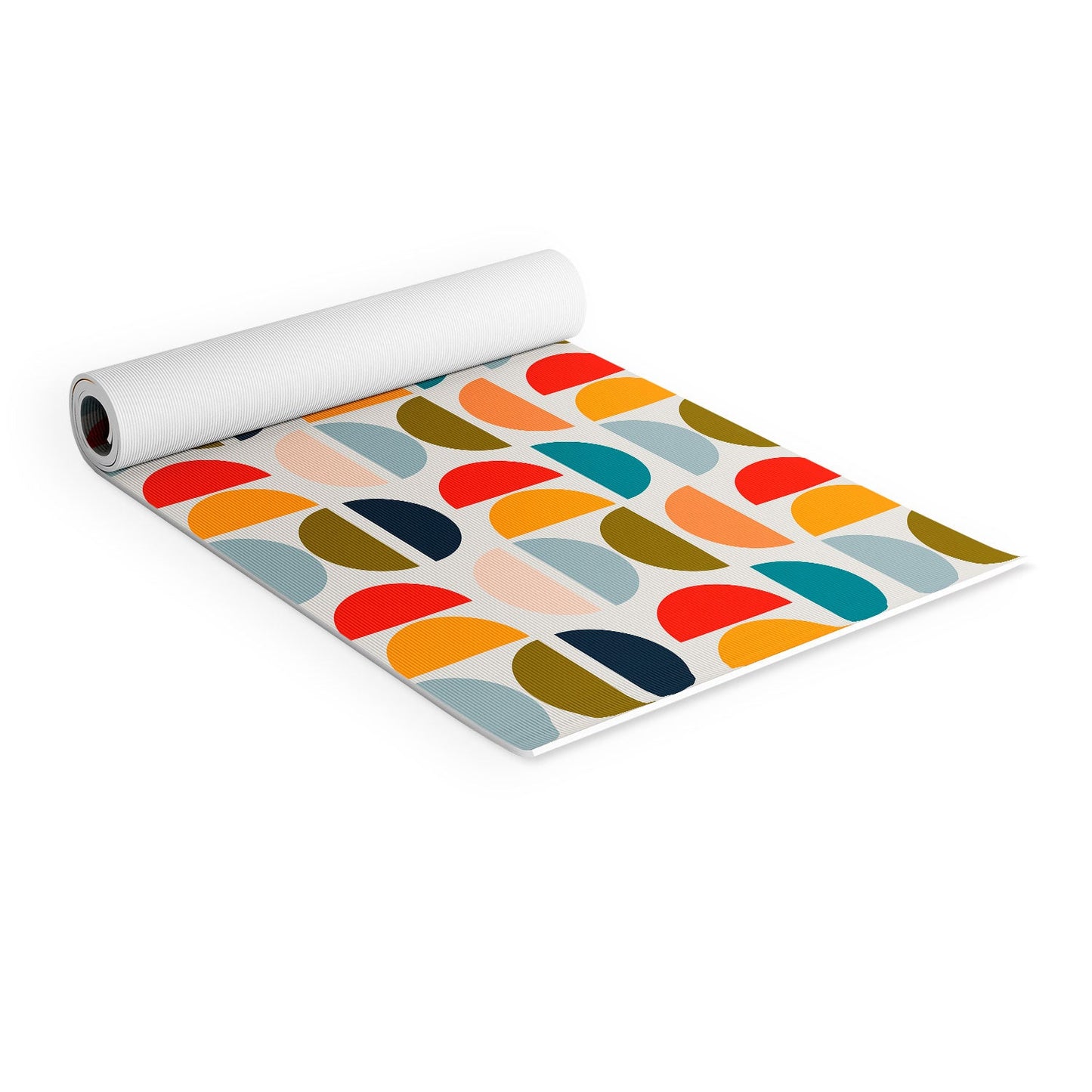 Viviana Gonzalez Mid Century Geometric Vibes I Yoga Mat