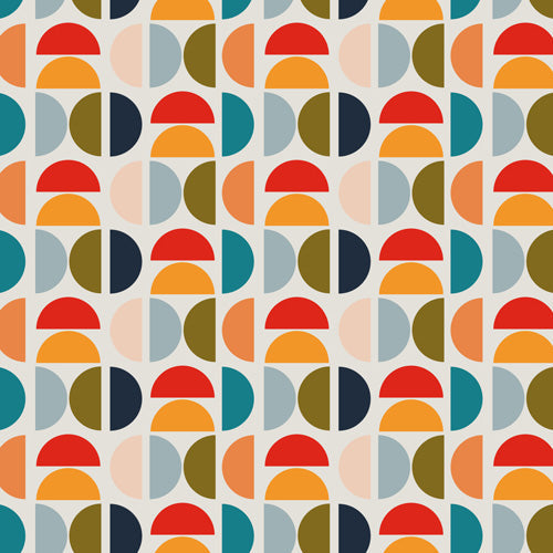 Viviana Gonzalez Mid Century Geometric Vibes I Wall Mural
