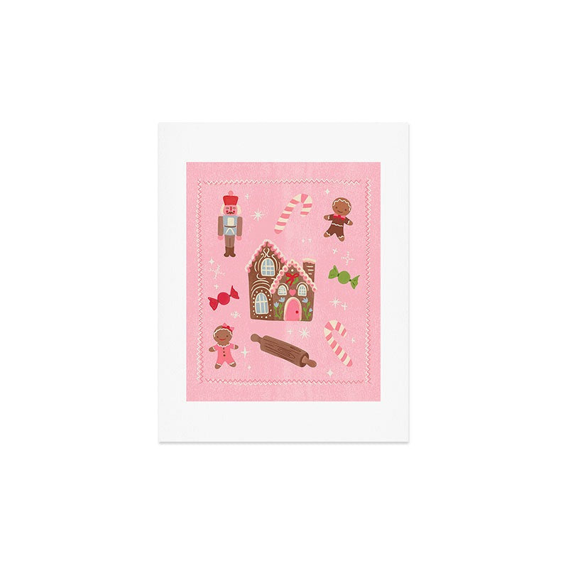 carriecantwell Sweet Christmas Holidays Art Print