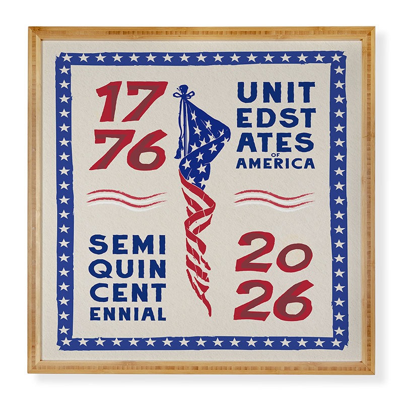DENY Designs Retro 76 26 Framed Wall Art
