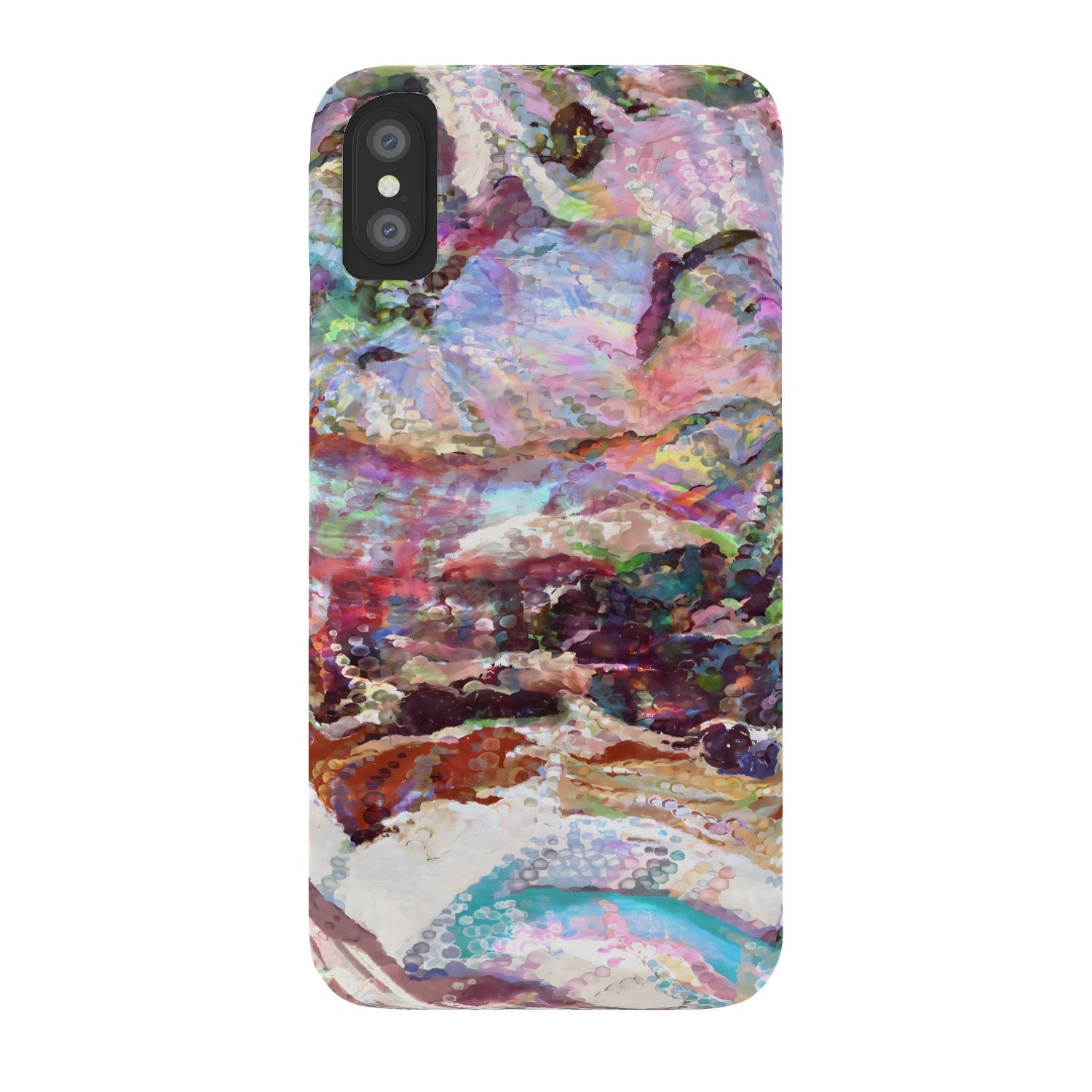 83 Oranges Sequin Haze Phone Case