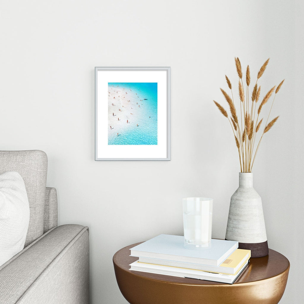 Gal Design Beach Daydream Metal Framed Art Print