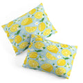 Design by Spark Lemony Fresh Florals Pillow Shams