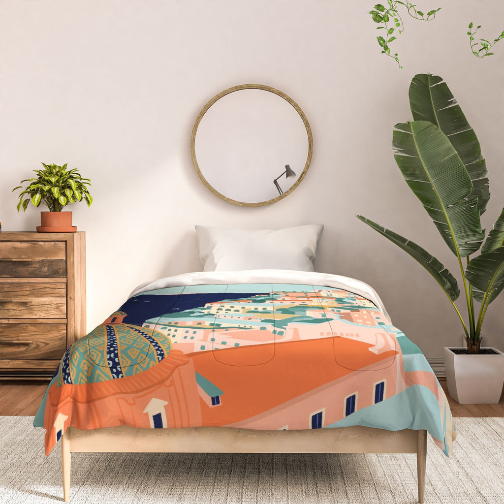 Valeria Frustaci Positano in Italy Comforter