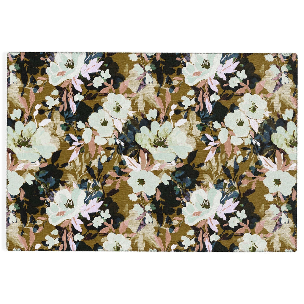 Marta Barragan Camarasa Romantic Floral Fusion Outdoor Rug