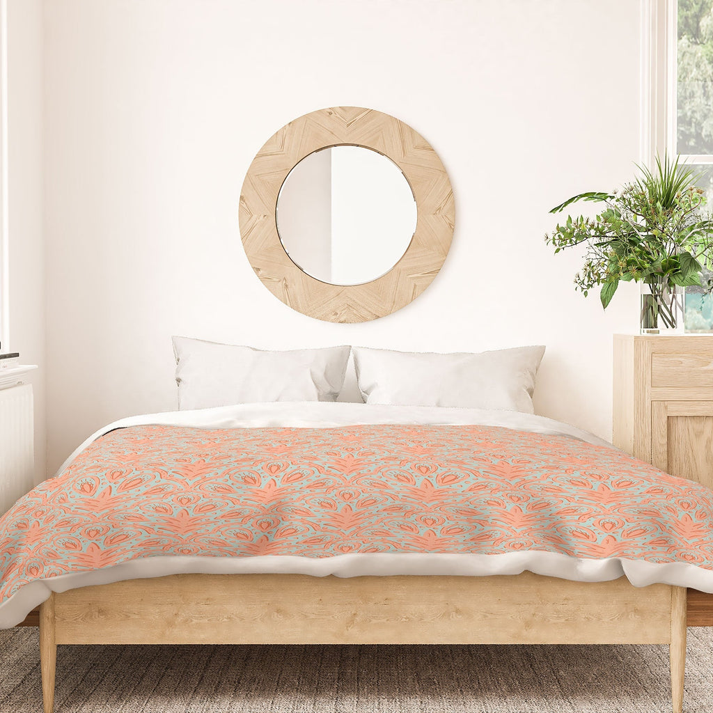 CoastL Studio Palm Scallop Duvet Cover