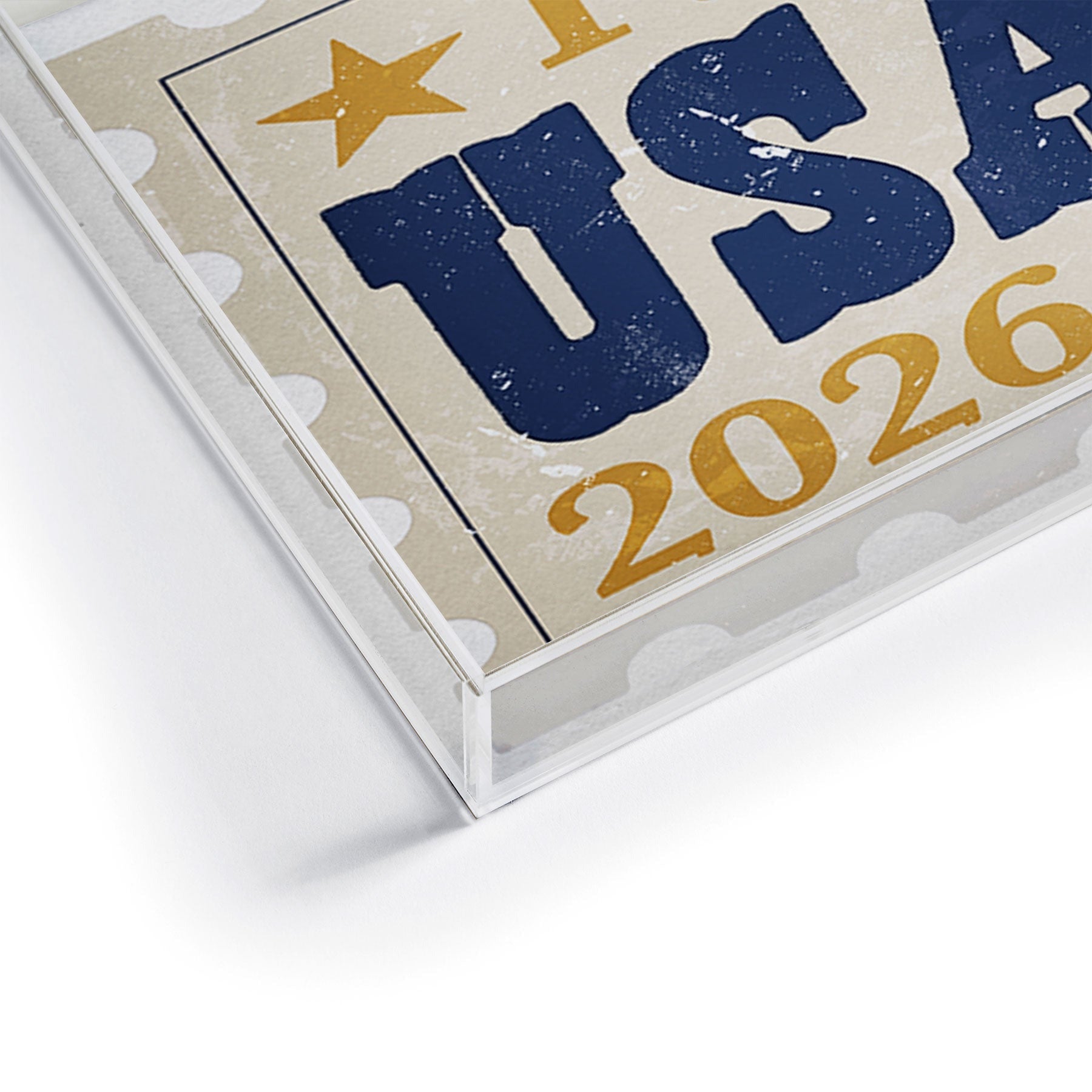 DENY Designs USA Stamp Acrylic Tray