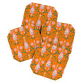 Design by Spark Rose Bubbly And Florals Coaster Set