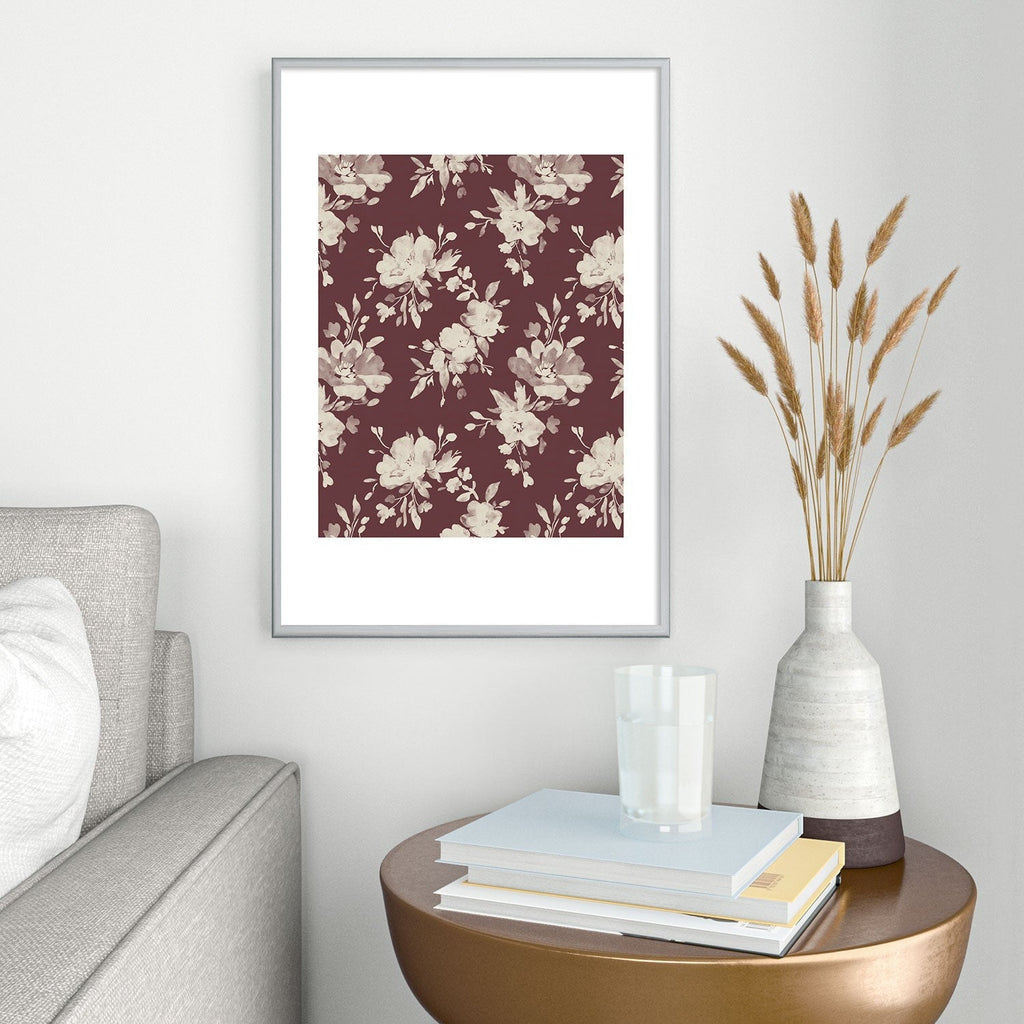 Marta Barragan Camarasa Antique Petal Romance Metal Framed Art Print