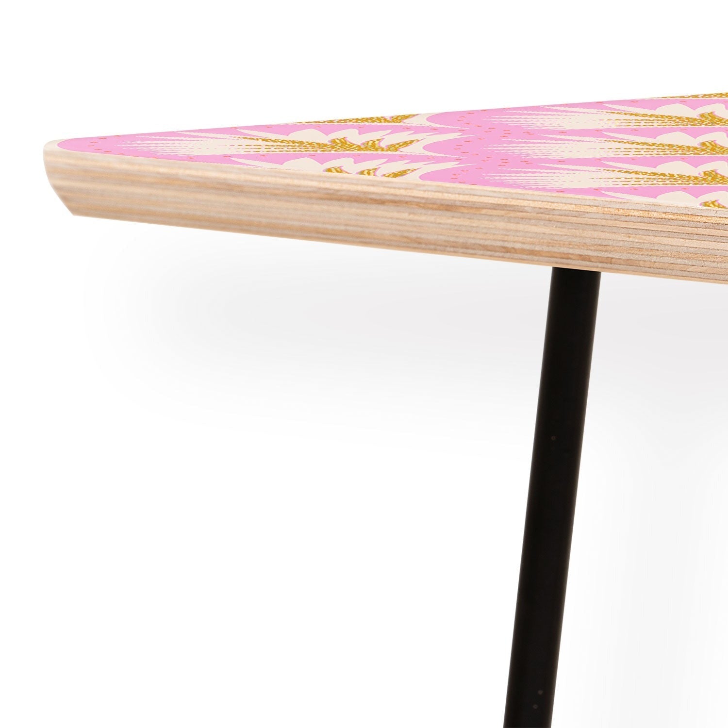 Jennifer Labre Pink Palmetto Coffee Table